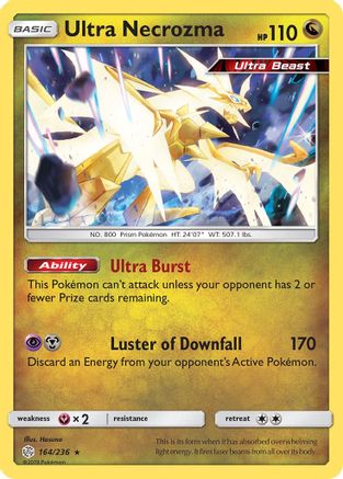 Ultra Necrozma 164/236/236 - Holo Rare - Holofoil