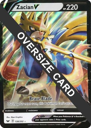 Zacian V 138/202 - Promo - Holofoil