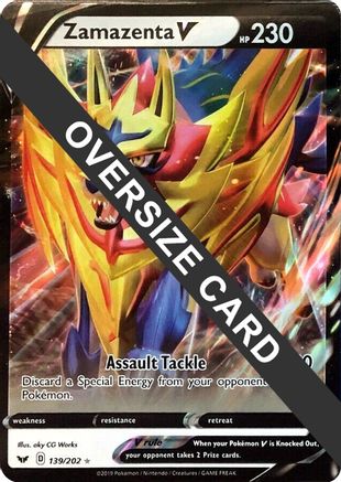 Zamazenta V 139/202 - Promo - Holofoil