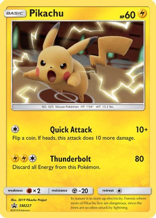 Pikachu SM227/248 - Promo - Holofoil