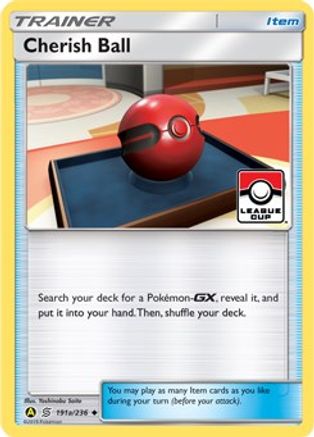 Cherish Ball 191a/236/236 - Promo - Reverse Holofoil