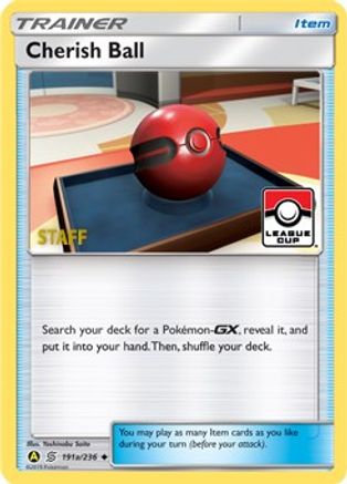 Cherish Ball 191a/236 - Promo - Reverse Holofoil