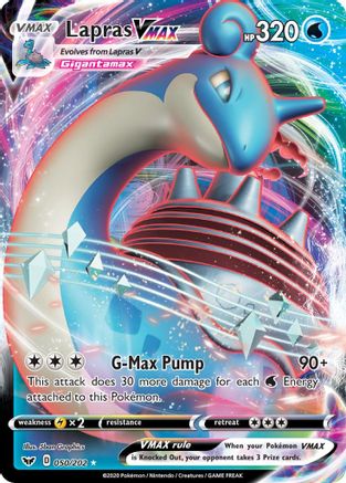 Lapras VMAX 050/202/202 - Ultra Rare - Holofoil