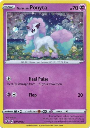 Galarian Ponyta SWSH013/307 - Promo - Holofoil