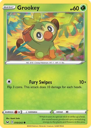 Grookey (010) 010/202/202 - Common