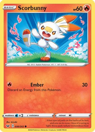 Scorbunny (030) 030/202/202 - Common