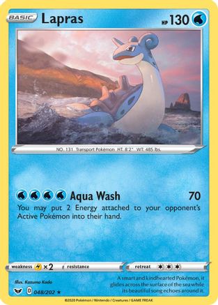 Lapras 048/202/202 - Rare