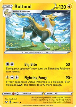 Boltund (075) 075/202/202 - Holo Rare - Holofoil