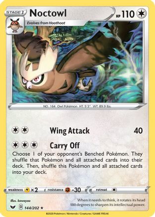 Noctowl 144/202/202 - Rare