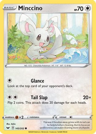 Minccino (145) 145/202/202 - Common