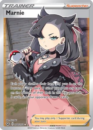 Marnie (Full Art) 200/202/202 - Ultra Rare - Holofoil