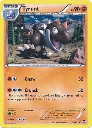 Tyrunt 061/111 - Promo - Holofoil