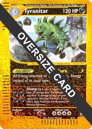 Tyranitar 003/12 - Promo - Reverse Holofoil