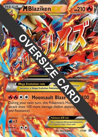 M Blaziken EX XY86 - Promo - Holofoil
