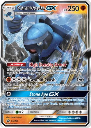 Carracosta GX SM239/248 - Promo - Holofoil