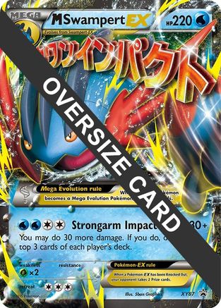 M Swampert EX XY87 - Promo - Holofoil