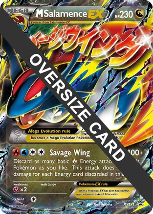 M Salamence EX XY171 - Promo - Holofoil