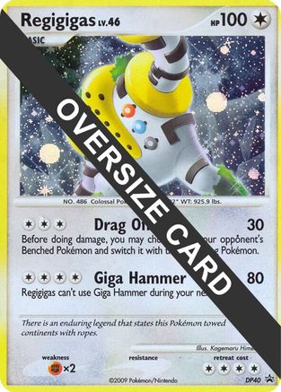Regigigas DP40 - Promo - Holofoil