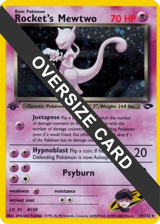 Rocket's Mewtwo 014/132 - Promo - Holofoil