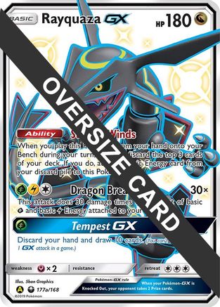 Rayquaza GX 177a/168 - Promo - Holofoil