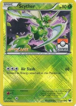 Scyther 004/108 - Promo - Reverse Holofoil