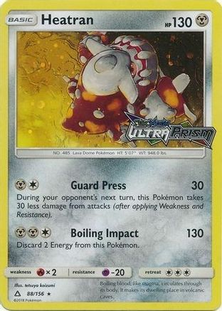 Heatran 088/156 - Promo - Holofoil