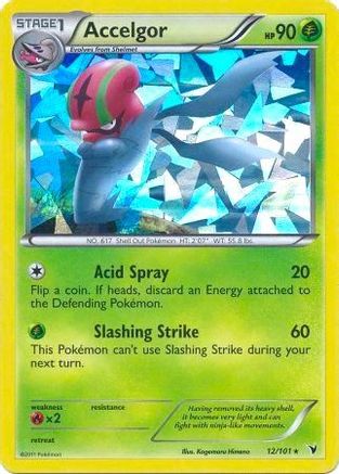 Accelgor 012/101 - Holo Rare - Holofoil