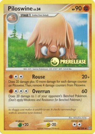 Piloswine 046/100 - Promo