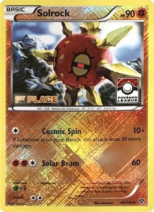 Solrock 064/146 - Promo - Reverse Holofoil