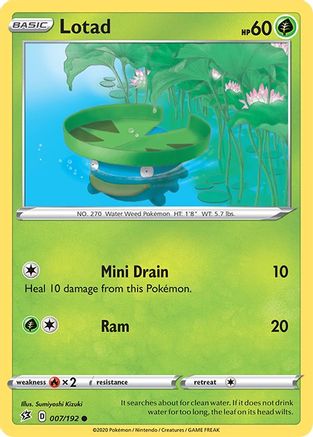 Lotad 007/192/192 - Common