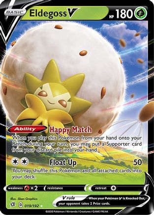 Eldegoss V 019/192/192 - Ultra Rare - Holofoil