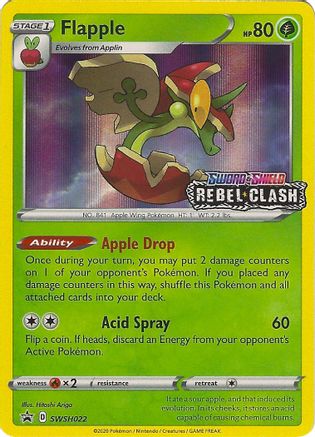 Flapple SWSH022/307 - Promo - Holofoil