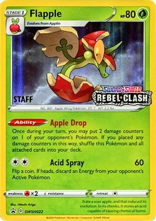 Flapple SWSH022 - Promo - Holofoil
