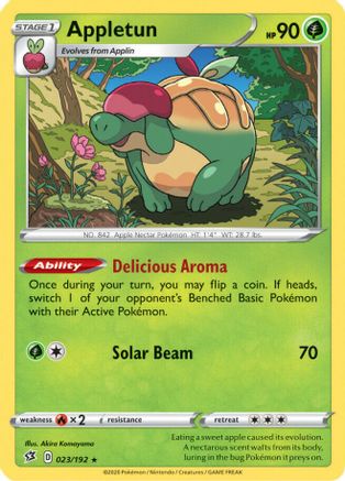 Appletun 023/192/192 - Holo Rare - Holofoil