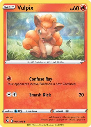 Vulpix 024/192/192 - Common