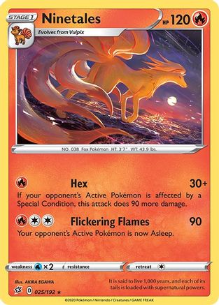 Ninetales 025/192/192 - Rare