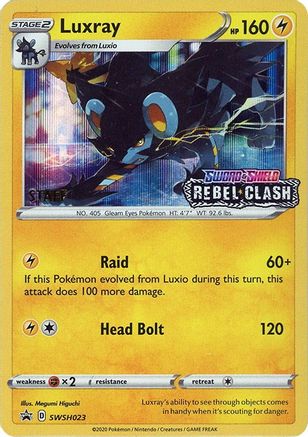 Luxray SWSH023 - Promo - Holofoil