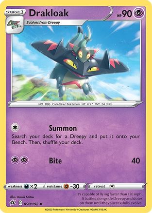 Drakloak 090/192/192 - Uncommon