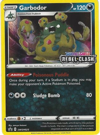 Garbodor SWSH025/307 - Promo - Holofoil