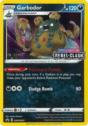 Garbodor SWSH025 - Promo - Holofoil