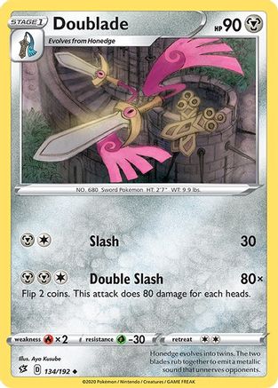Doublade 134/192/192 - Uncommon