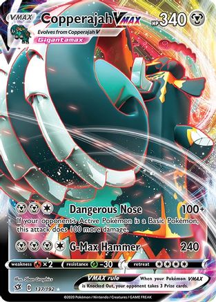 Copperajah VMAX 137/192/192 - Ultra Rare - Holofoil