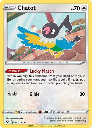 Chatot 142/192/192 - Uncommon