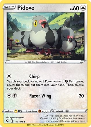 Pidove 143/192/192 - Common