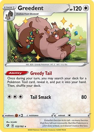 Greedent 152/192/192 - Rare