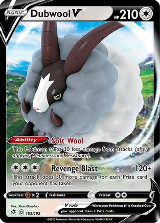 Dubwool V 153/192/192 - Ultra Rare - Holofoil
