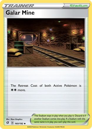 Galar Mine 160/192/192 - Uncommon