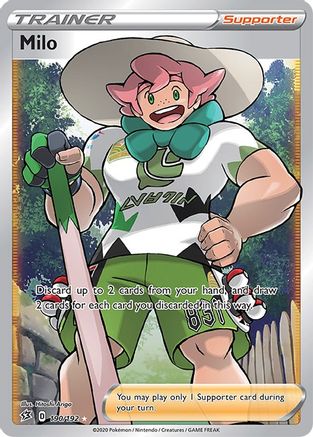 Milo (Full Art) 190/192/192 - Ultra Rare - Holofoil