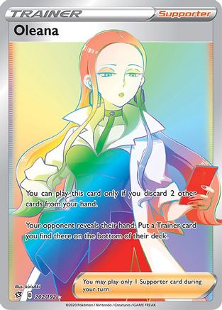 Oleana (Secret) 202/192/192 - Secret Rare - Holofoil