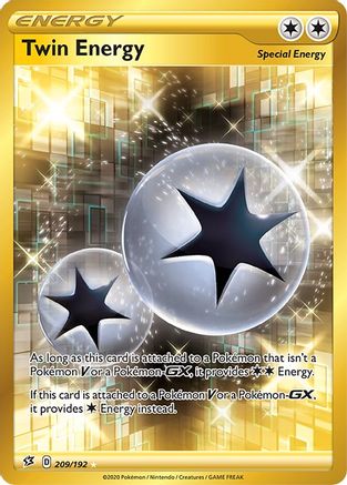Twin Energy (Secret) 209/192/192 - Secret Rare - Holofoil
